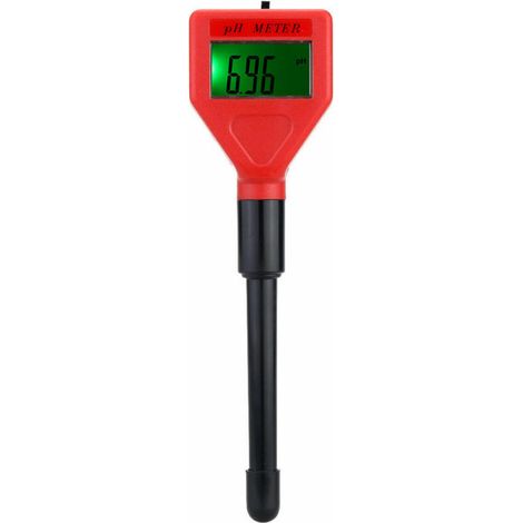 pH Meter pH-98103 Professional Portable Pen Type pH Meter with pH Electrode Backlit LCD Display Acidimeter Industry and Experiment Analyzer Rechargeable pH Meter Measure Analytical Device (1/5)