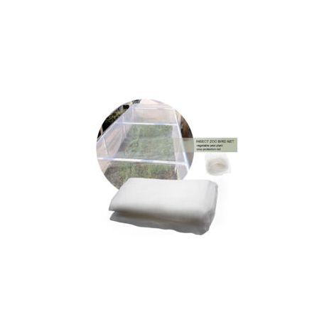 Rete anti-insetti per piante, copertura anti-insetti, rete in nylon antipolvere, serra per ortaggi, rete per uccelli, rete per giardino e frutteto (2,5 x 6 m) - Crezuo