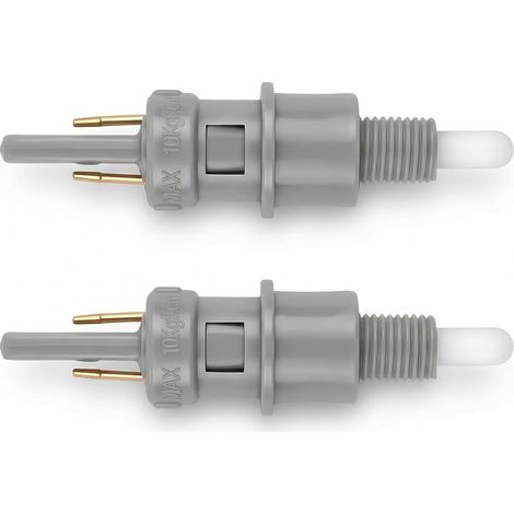 Contacteur Feux Stop, Interrupteur Frein Principal Automatique Filetage M6, Contacteur de Frein Gauche ou Droite pour Scooter 50cc, Piece de Rechange Universelle Feu Stop Moto 2 Pieces (1/5)