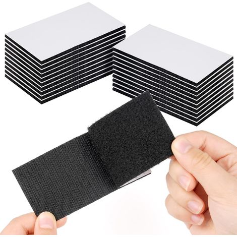 Klettband Selbstklebend Extra Stark 40 Stück 50x100mm (1/4)