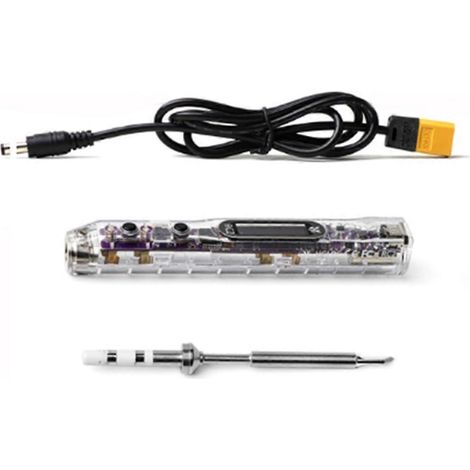Pour fer à souder, écran OLED HD pour /T12, pointes de fer à souder -- (1/5)
