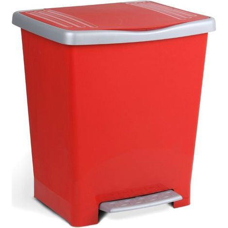 SECCHIO A PEDALE MILENIUM ROSSO