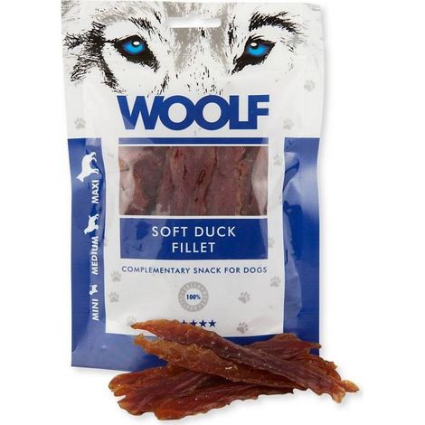 Woolf Snack Filetti Anatra Essiccata 100gr