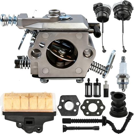 MS 250 Carburettor For Stihl 021 023 025 MS250 MS230 MS210 Chainsaw For 1123 120 0605 For Walbro WT286 WT-286 WT-215 1123 160 1650 Air Filter Spark Plug Condui Fuel ite (1/5)