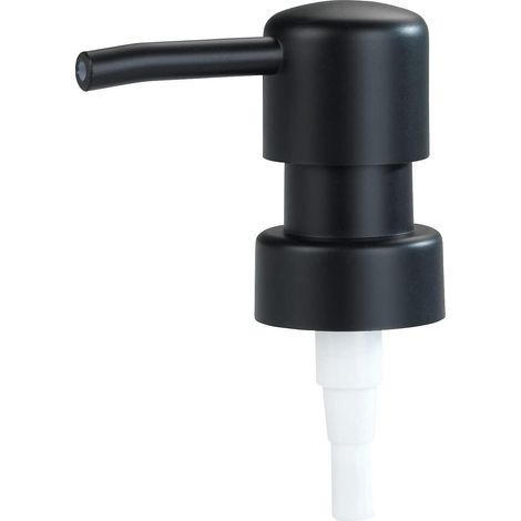 (noir)tte De Pompage De Rechange Pour Distributeur De Savon Noir Rond, Pompe Savon De Rechange Pour Distributeur De Savon, En Matire Synthtique,