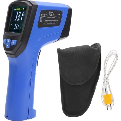 Thermomètre laser infrarouge sans contact professionnel IR833 (1/5)