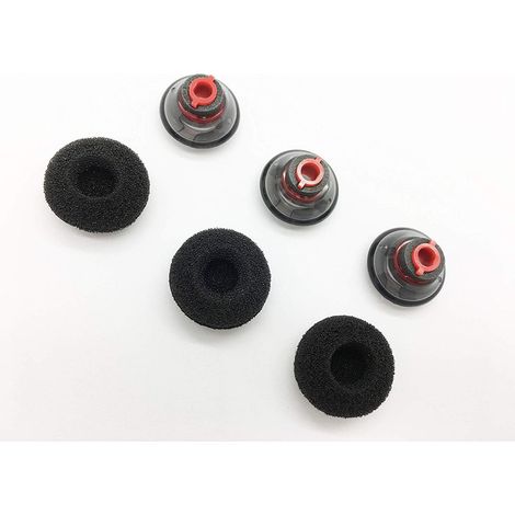 Lot de 3 embouts de rechange ultra confortables pour casque Bluetooth Plantronics Voyager série 5200 (taille moyenne M)