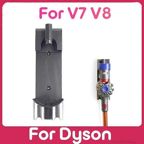 Support de chargeur sans fil compatible avec les accessoires muraux pour aspirateurs Dyson V6, V7 et V8 : station d'accueil et support de chargeur sans fil.