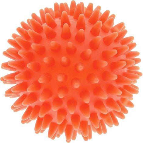Boule 8 cm: Boule bouclée en vinyle pour chiens