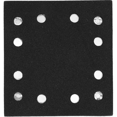Disque à meuler carré, 8 trous, 4 œillets, plaque en aluminium, abrasif EVA, bon amortissement, forte dissipation de chaleur, électrique