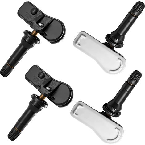 4 Pièces Capteurs de Pression des Pneus compatibles avec Clio 4 Trafic 3 III FG/Dacia Duster HS RDKS, compatible avec Clio 4 IV BH/Kangoo/Primastar Bus X83 407009322R 407005642R (1/5)