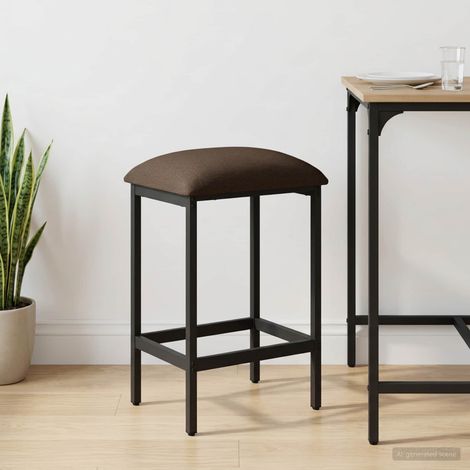 vidaXL Tabouret de bar Taupe 40 x 32 x 64 cm Bois d'ingénierie (1/5)
