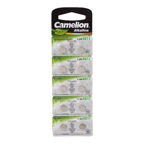 Piles bouton CAMELION AG11, 10 pcs.