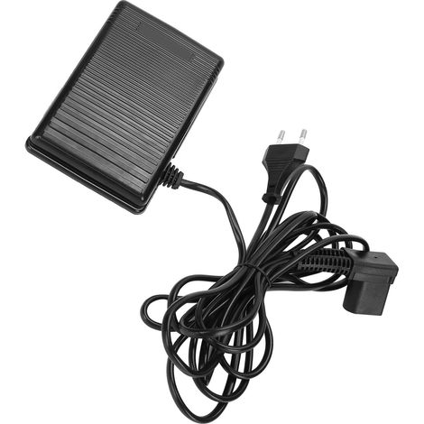 Pédale multifonction pour machine à coudre, prise 3 broches, cordon de 2 m (prise UE 220 V) (1/5)