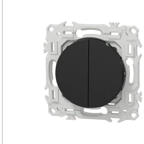 Cubierta de interruptor Schneider Electric s929245 clipable con portae tiquetas