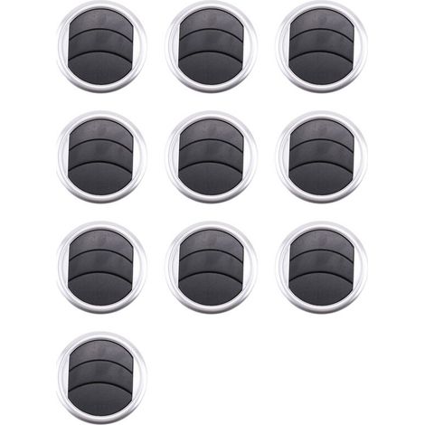 Deflectores de aire acondicionado para 10 salidas de ventilación laterales del tablero en modelos Suzuki SX4 de 2005 a 2013.