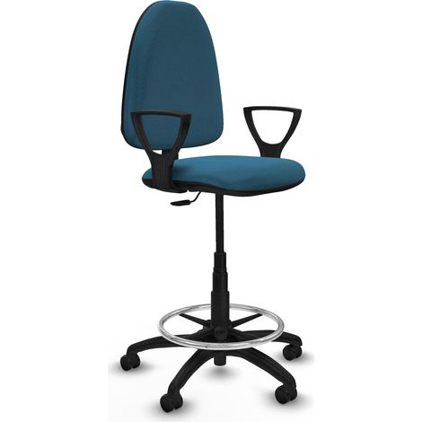 Silla de Oficina Piqueras y Crespo BFN01RP Verde petróleo Alta