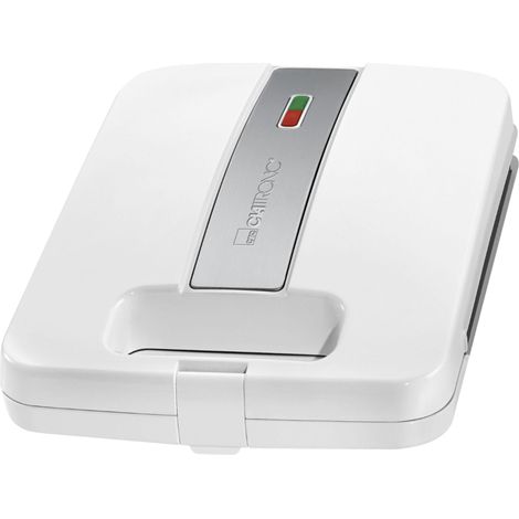 Clatronic ST 3629 aparato para sándwiches blanco compacto