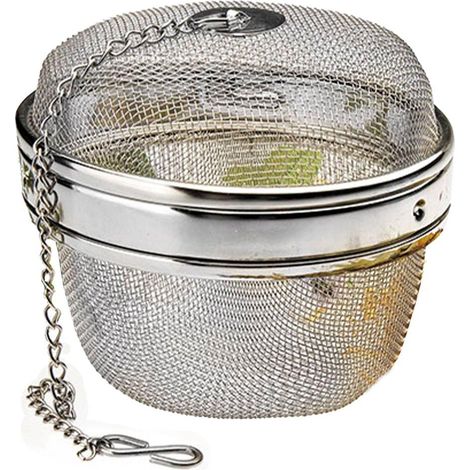 ibili Gewürzkugel gold 10 cm Edelstahl