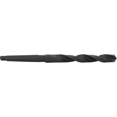 Foret hélicoïdal HSS acier rapide, queue conique allongée, mèche à tordre 13,5 mm, perçage métal, forets longue portée, outillage professionnel. (1/5)