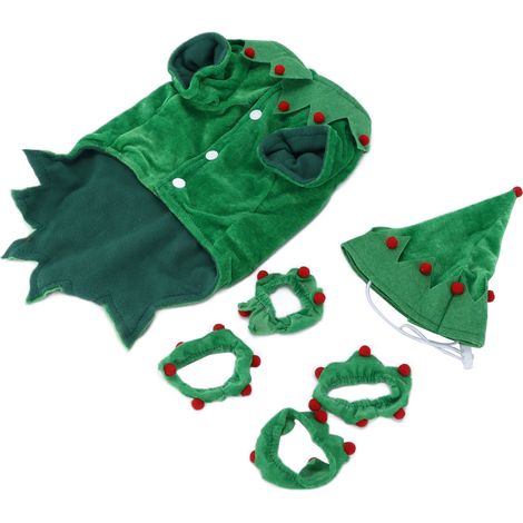 Vêtements pour animaux de compagnie - Déguisements amusants, doux et confortables pour Noël - Costumes pour chiens et chats (1/5)