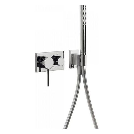 Mitigeur à encastrer 3V Corps encastré inclus (3 voies) Chrome - TRES 21027391 (1/4)