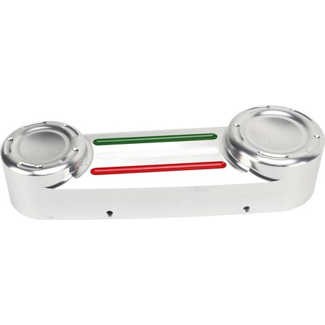 Cache-culbuteurs avant de moto en alliage d'aluminium, remplacement pour Vespa Sprint Primavera 150 2013-2023, argent (1/5)