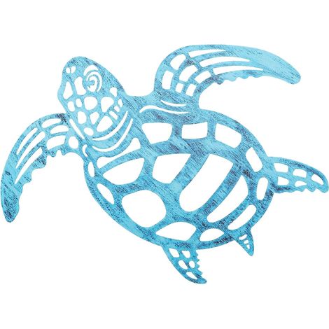 murale tortue en fer HOOWIFFY pour l intérieur et l