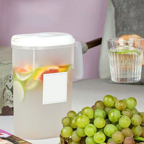 Bouilloire japonaise pour réfrigérateur, 1,8 L, carafe isotherme en plastique résistant à la chaleur, idéale pour rafraîchir vos boissons d'été. (1/5)