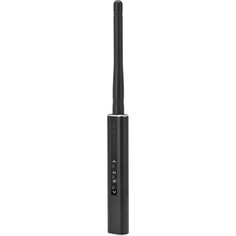 Détecteur de signal RF numérique sans fil haute sensibilité, outil de repérage caméra GPS, voyant LED 6 niveaux, recherche de bugs et micros cachés, équipement de sécurité électronique. (1/5)