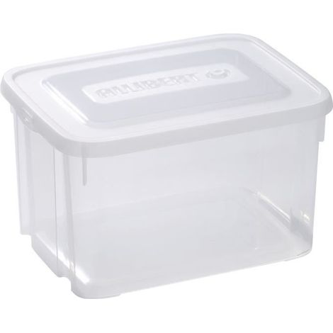 ALLIBERT BOÎTE DE RANGEMENT HANDY - COUVERCLE TRANSPARENT - 20 L 17201723980