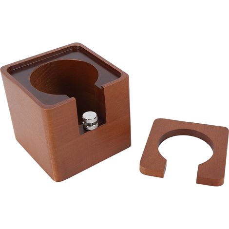 Universeller Tamperhalter aus Holz, kompatibel mit 51-mm-, 53-mm- und 54-mm-Filtern, Lebensmittel-Tamperständer (1/5)