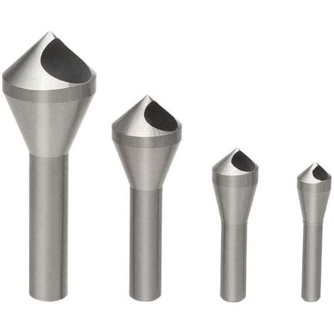 4-teiliges HSS-Senker- und Entgratbohrer-Set zum Bohren von Metall, Holz und Kunststoff (1/5)