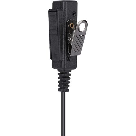 Écouteur à tube d'air 2 broches avec PTT et casque audio pour Motorola - Kit de surveillance (1/5)