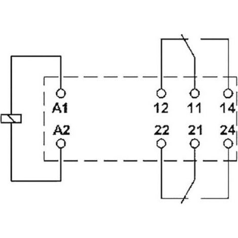 Relais Pour Circuits Imprimés - 24 V DC - 16 A - Inverseur RT - 29 X 12,7 X 15,7 Mm - 1 Piece (1/3)