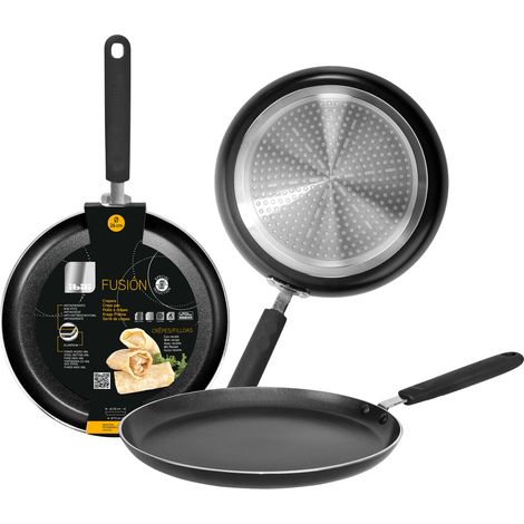 Sartén para crepes Ibili Fusion plateada 26 cm antiadherente