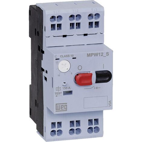 Disjoncteur de protection moteur réglable WEG MPW12-3-U012S 12501029 12 A 1 pc(s) Y062081 (1/4)