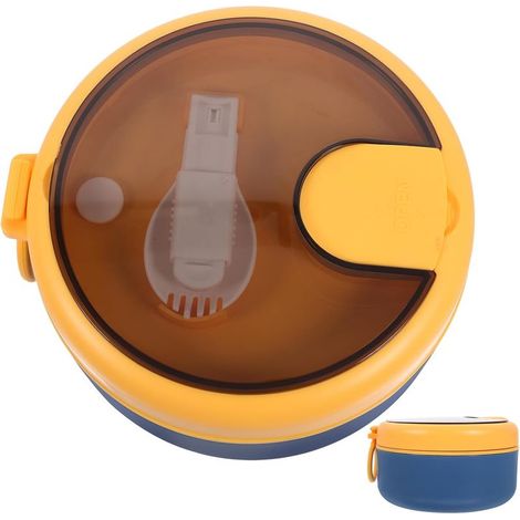 Boîte à lunch Bento portable 900 ml en acier inoxydable et (1/5)