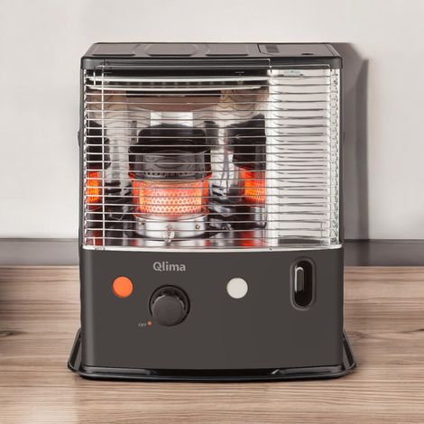 Stufa riscaldamento a combustibile liquido con stoppino qlima R4224S-TC (1/4)