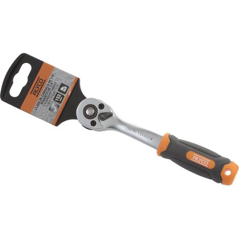 CLÉ À CLIQUET 1/4" 72 DENTS ALYCO ORANGE (1/5)