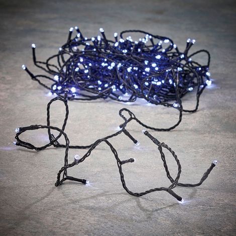 Guirnalda 180 led blanco frio 18m
