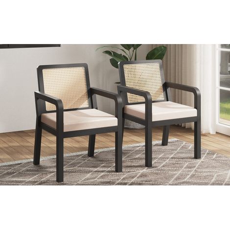 Sedia pranzo ergonomica in velluto 56x57x83 OKMYHOME (1/5)