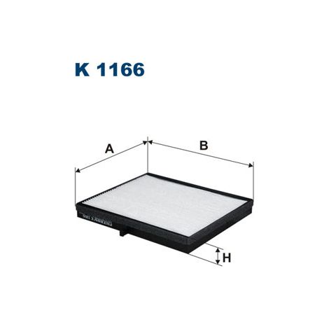 Filtro abitacolo K1166 Maston