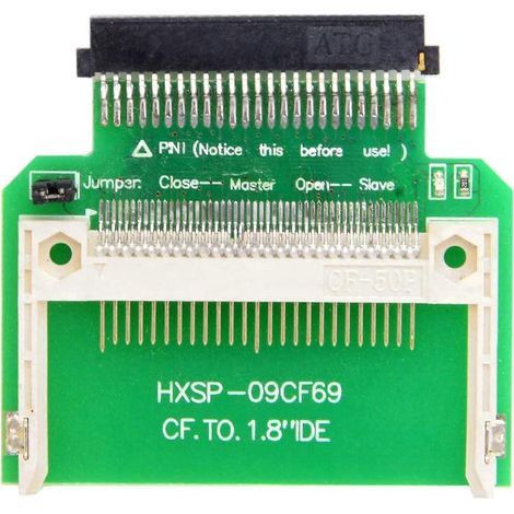 1,8-Zoll-IDE-zu-CF-CompactFlash-Kartenadapter für 1,8-Zoll-50-Pin-IDE-Host (1/5)