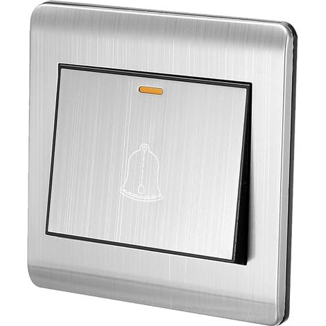 Button Switch Wall Mounted Resettable Trigger Push to Exit for Access Control (1/4)