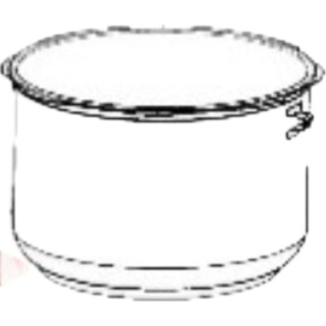 Ersatzteil - Cuve 8L inox -  - SEB, TEFAL