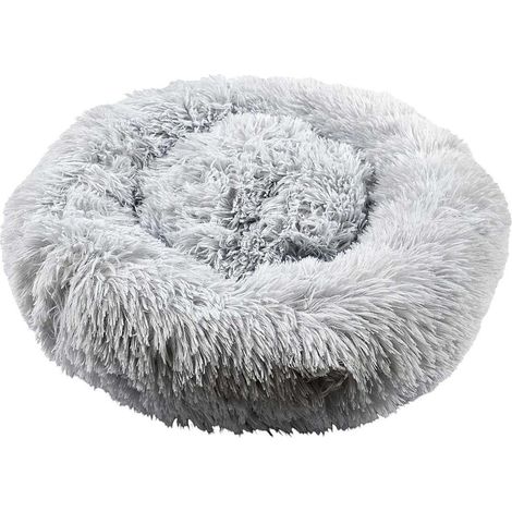 Panier Rond Chien & Chat "Apaisant" 50cm Gris (1/4)