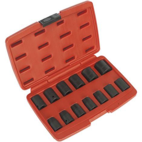 Sealey AK5613M Impact Socket Set 13 Piece 1/2inch Sq Drive Metric
