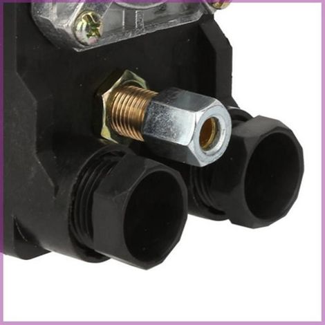 Pressostat 380V 20A Pressostat pour Compresseur monophasé adapté aux Compresseurs D' (1/4)