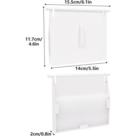 Clapet de skimmer de piscine standard, pièce de rechange pour skimmer encastré, pièce de rechange pour bassin hors-sol et skimmer de piscine (1/3)